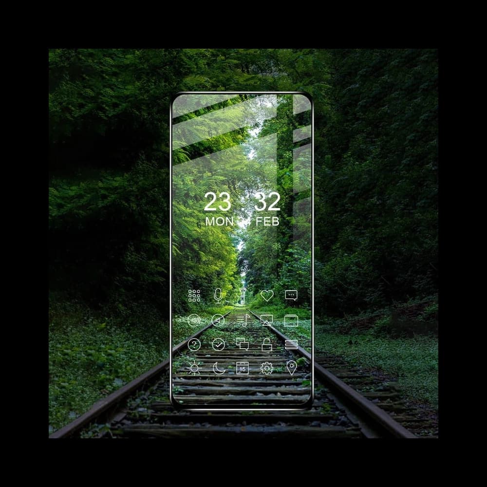 Bizon Glass Edge Motorola Edge 30 Pro black - 5