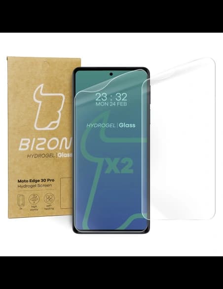 Bizon Glass Hydrogel Moto Edge 30 Pro [2 PACK]