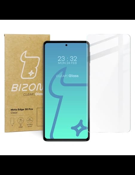 Bizon Glass Clear Motorola Edge 30 Pro