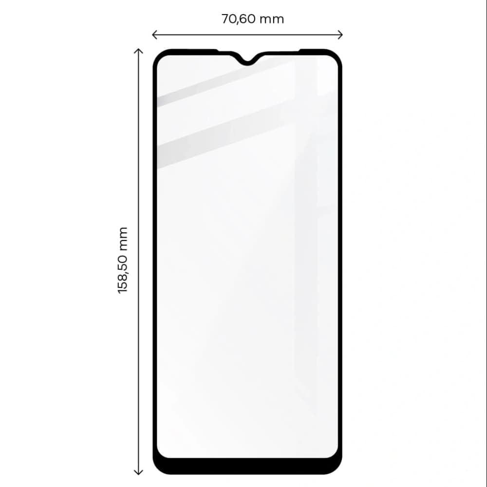 Tvrzené sklo Bizon Glass Edge - [2 PACK] + ochrana na objektiv Moto E20 - 2