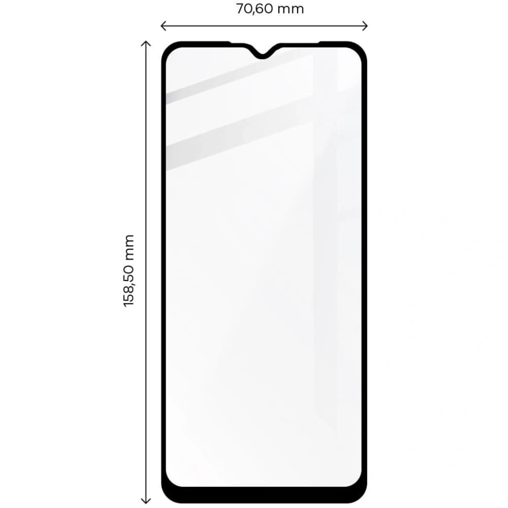 Sklo tvrzené Bizon Glass Edge do Moto E7 Power / E7i Power černé - 2