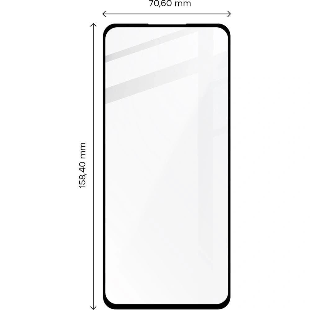 Bizon Glass Edge Moto G22 negru - 6