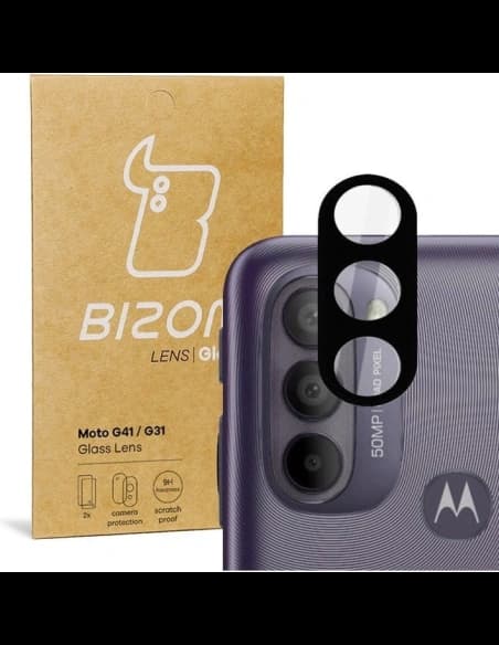 Bizon üveg lencse Moto G41/ G31 [2 CSOMAG]