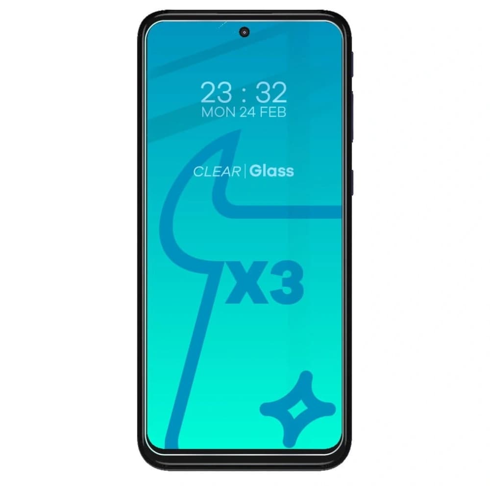 Bizon üveg Átlátszó edzett üveg - 3 db. + lencse üveg Moto G31 / G41 - 3