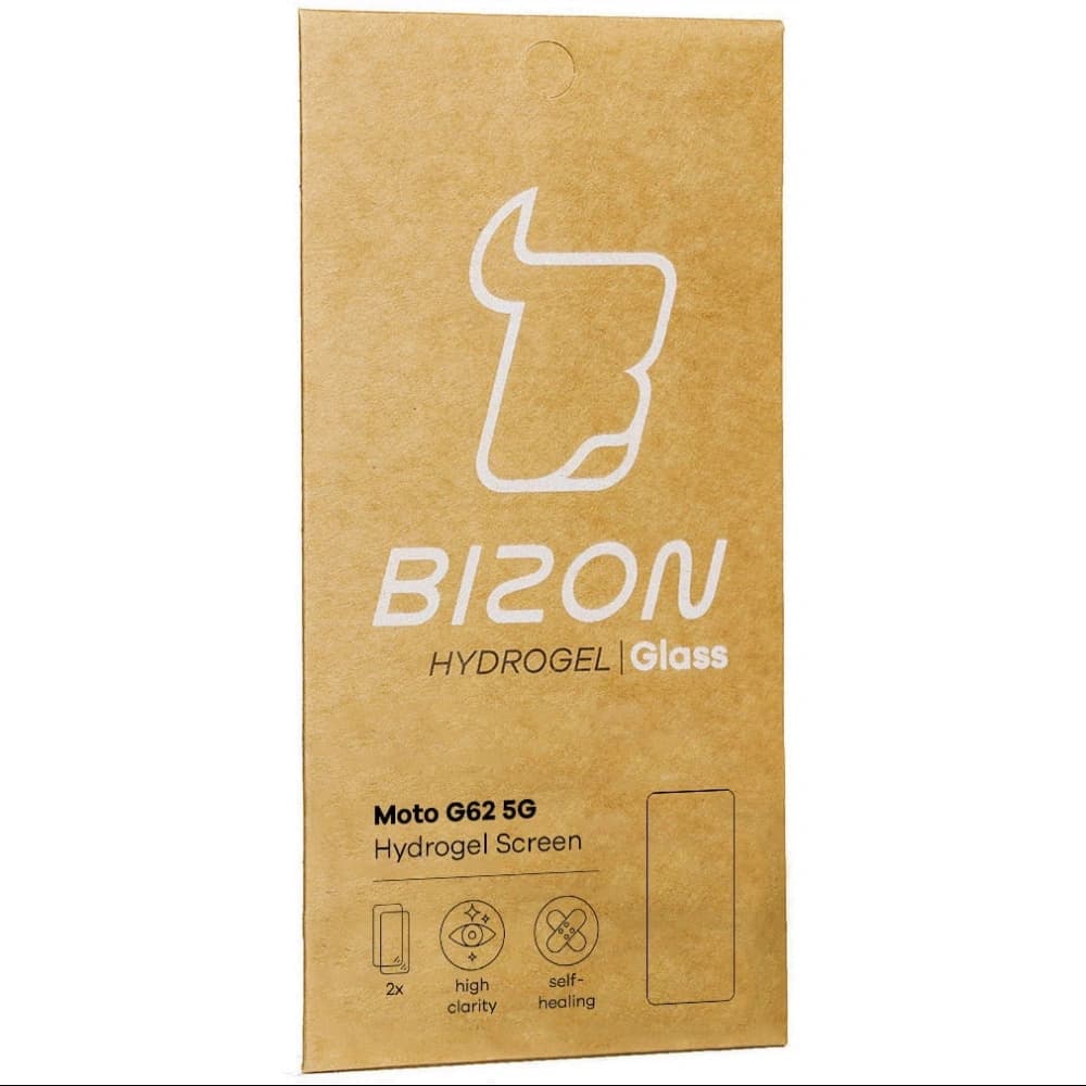 Bizon Glass Hydrogel Moto G62 5G [2 PACK] - 7