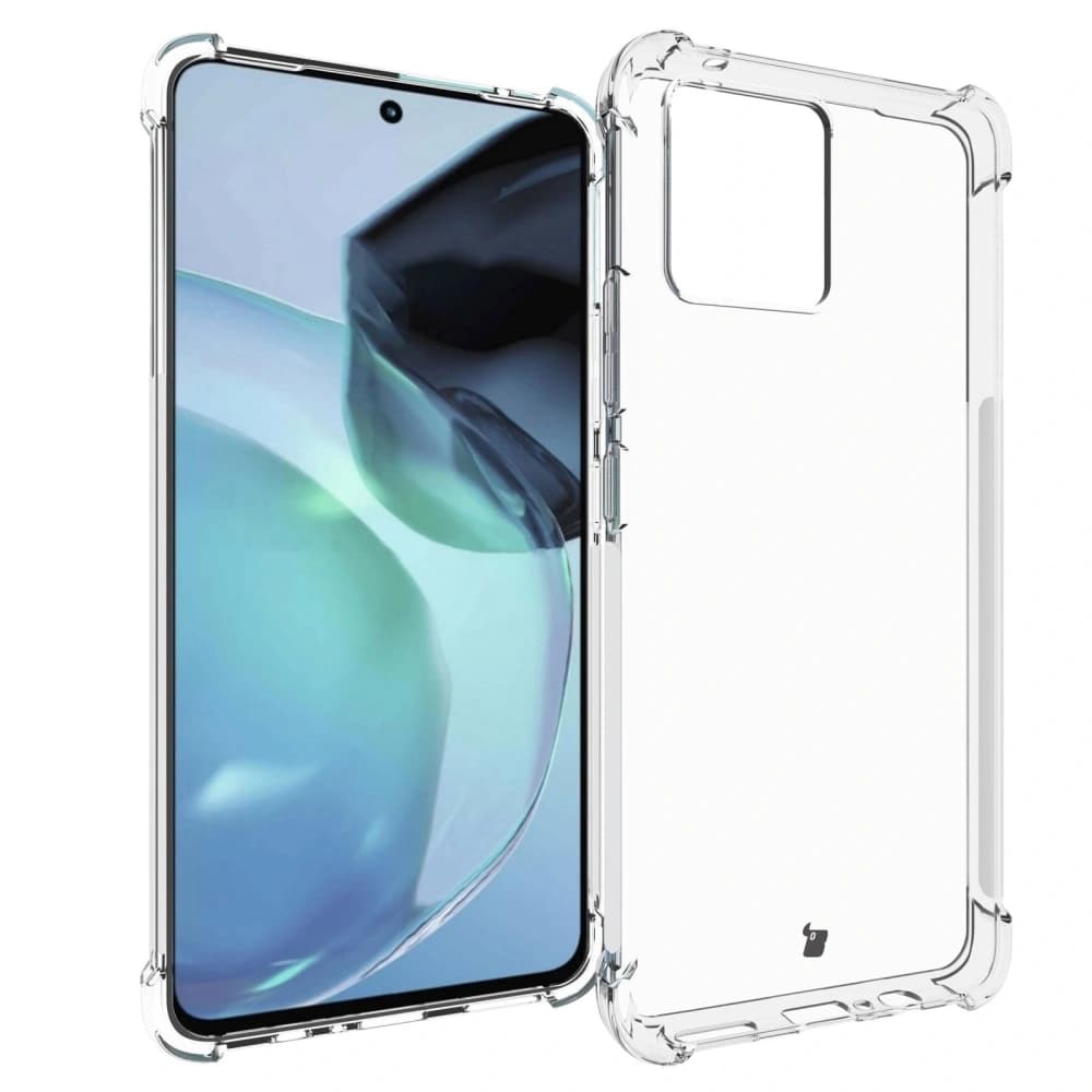 Bizon Case Clear Pack tok + 2x kijelzőfólia Motorola Moto G72 átlátszó - 3