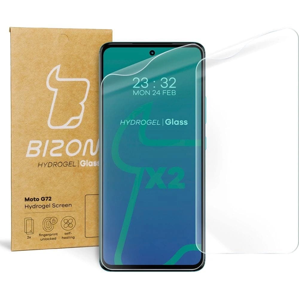 Bizon Glass Hydrogel Moto G72 [2 CSOMAG] - 1