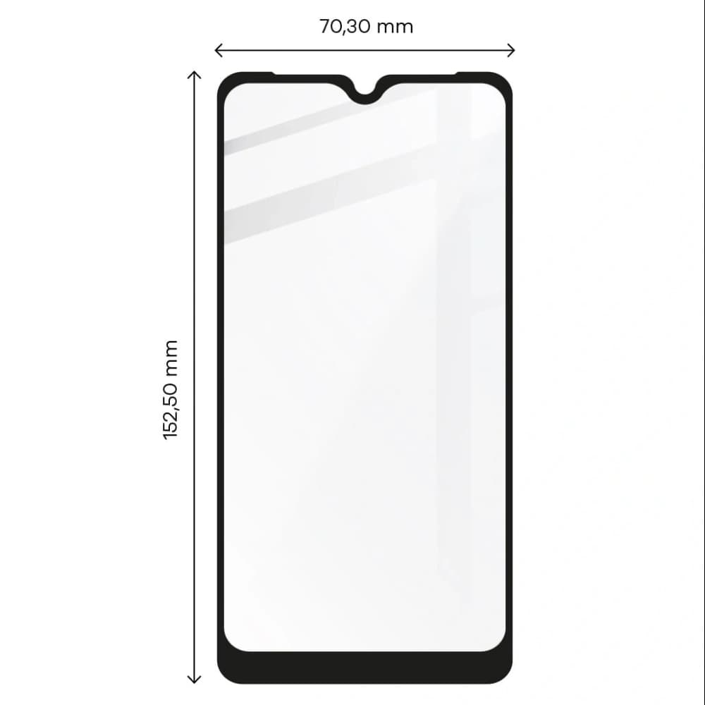 Bizon Glass Edge Moto G8 Play schwarz - 2