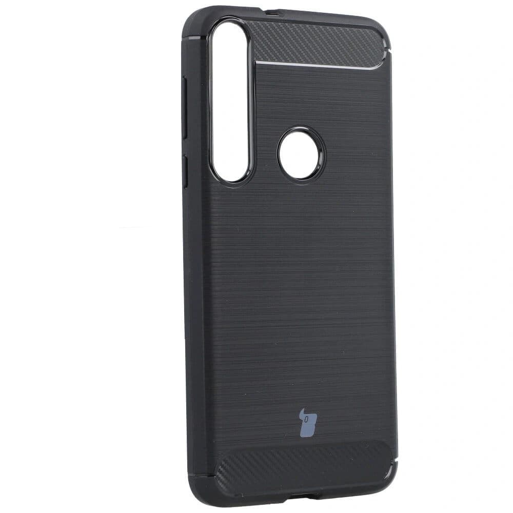 Bizon Case Carbon TPU Moto G8 Play schwarz - 2