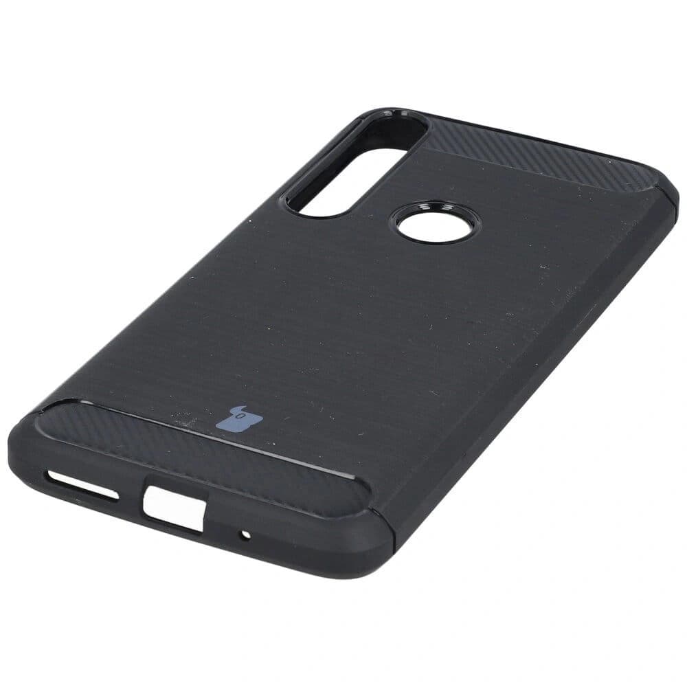 Bizon Case Carbon TPU Moto G8 Play schwarz - 3