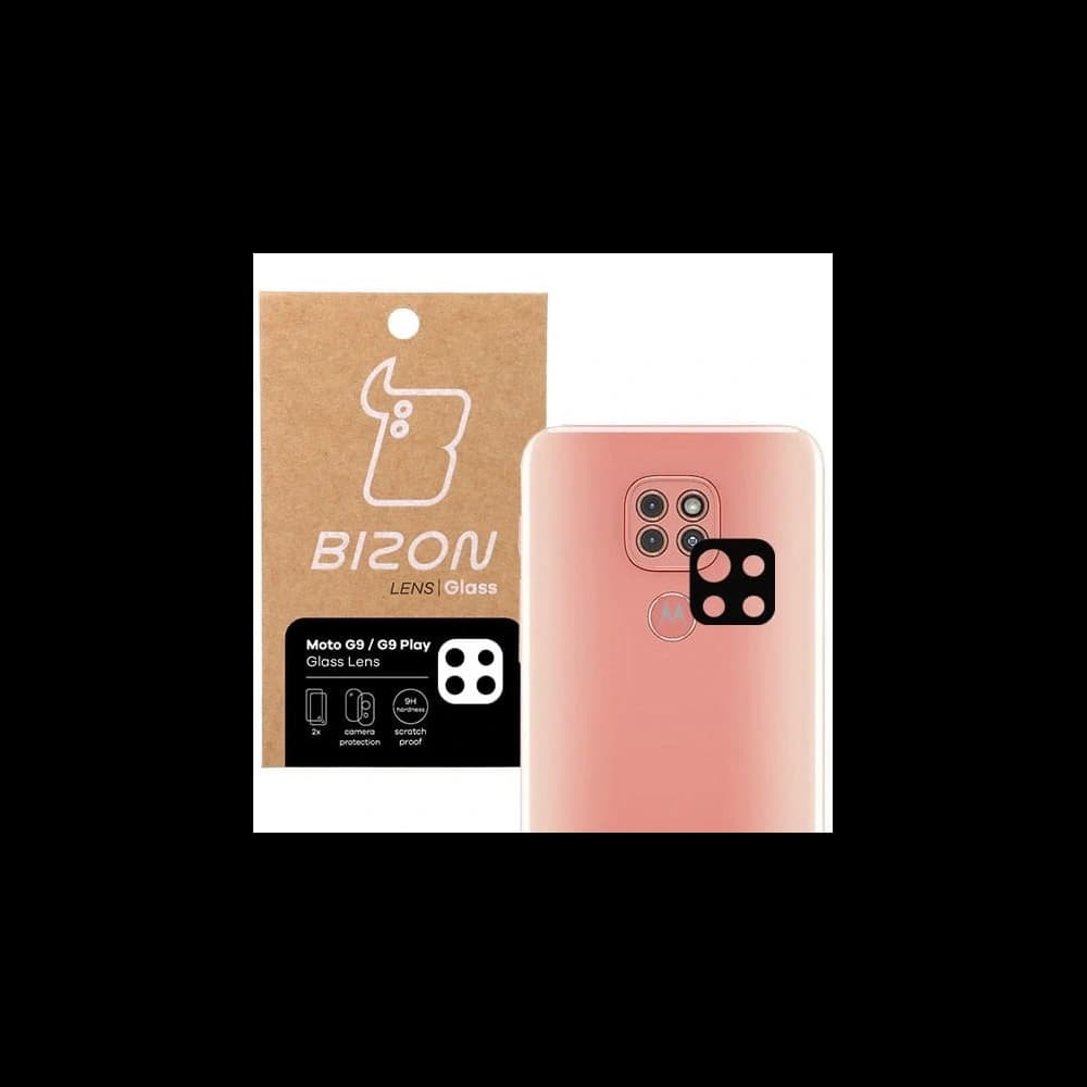 Bizon Lentilă de Sticlă Moto G9 / G9 Play [2 PACHET] - 1