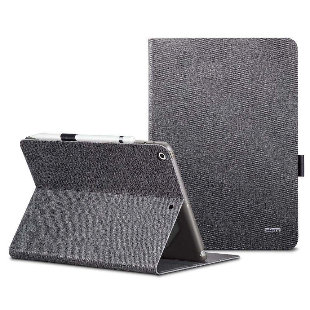 Etui ESR Simplicity Pencil Apple iPad 9.7 2017/2018 (5. și 6. generația) Gri deschis