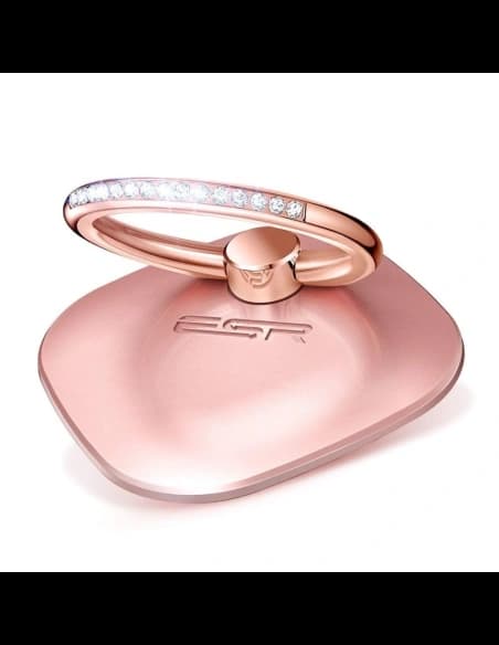 Uchiu pentru deget ESR Swarovski Phone Ring Rose Gold