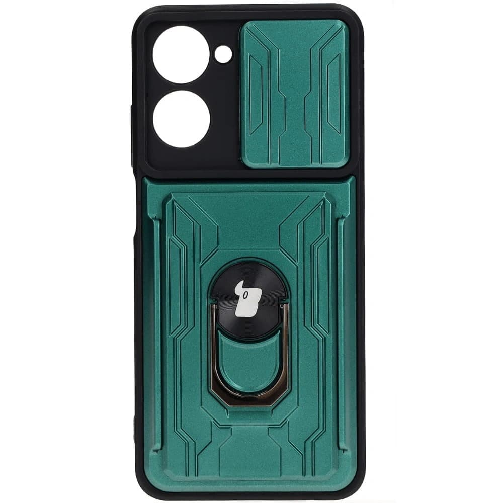 Bizon Case Camshield Kartensteckplatz Ring Realme 10 4G grün