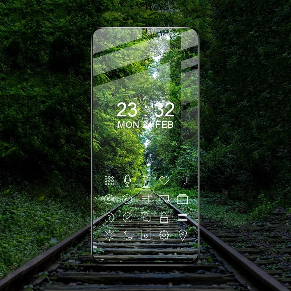 Bizon Glass Edge 2 Realme 10 4G schwarz - 5