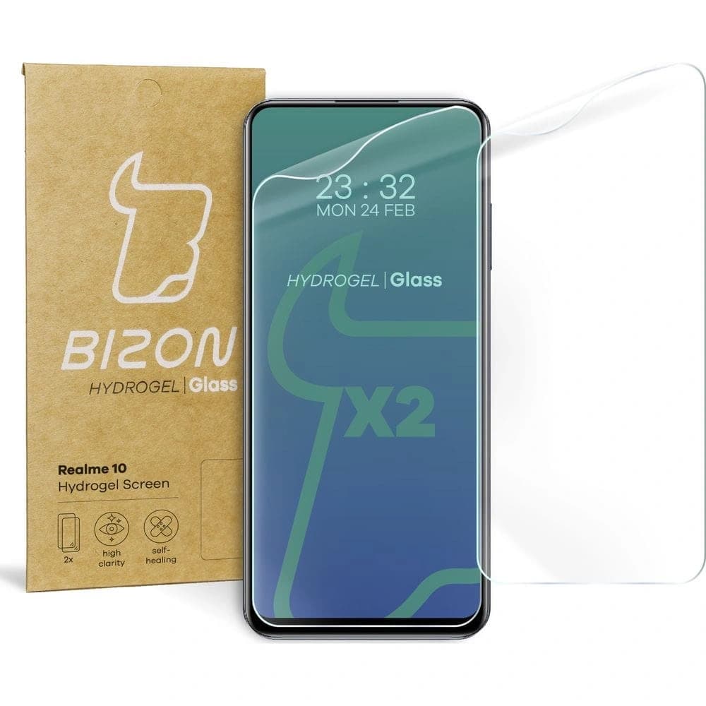 Bizon Glass Hydrogel Realme 10 4G [2 PACK] - 1