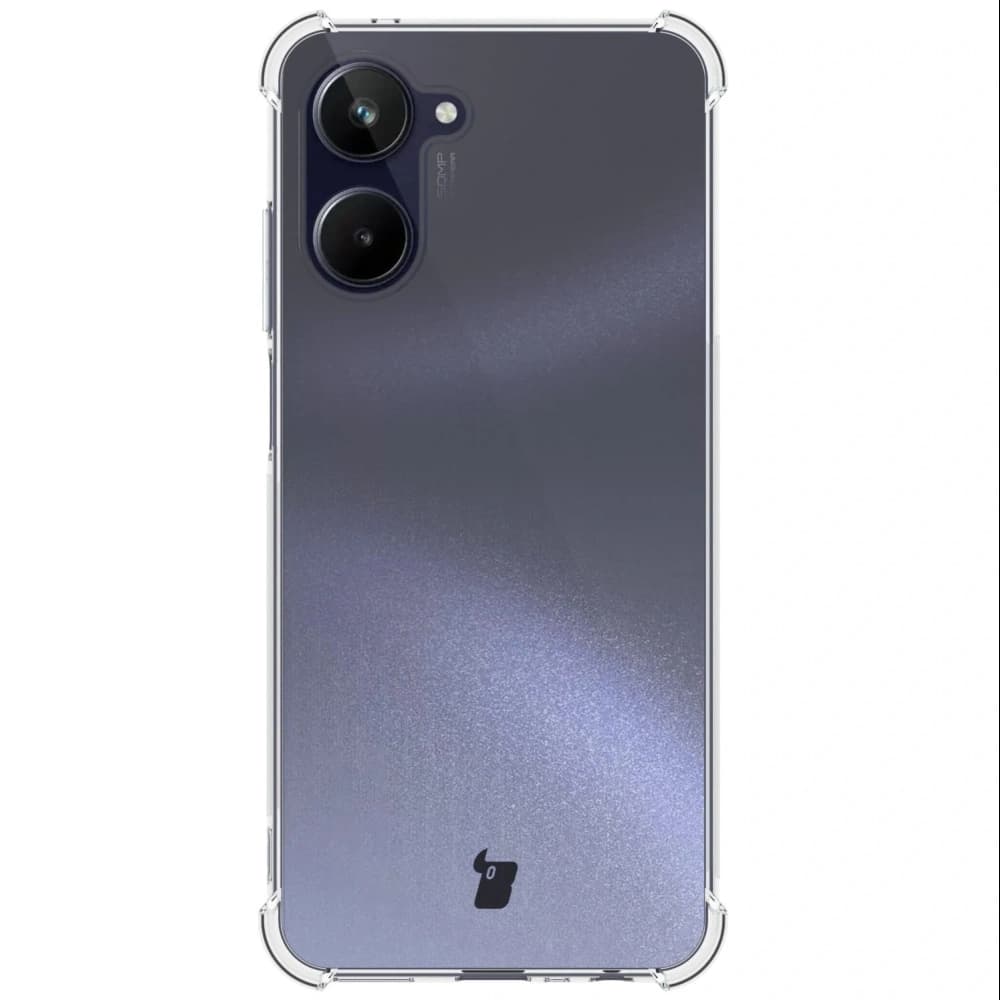 Bizon Case Clear Pack Hülle + 2x Schutzglas für Realme 10 4G klar - 2