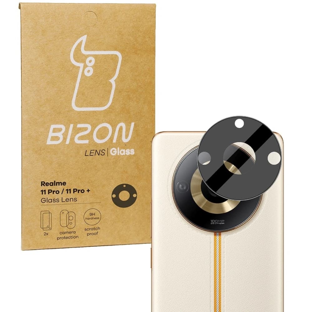 Bizon Glass Lens Realme 11 Pro/11 Pro + [2 PACK] - 1