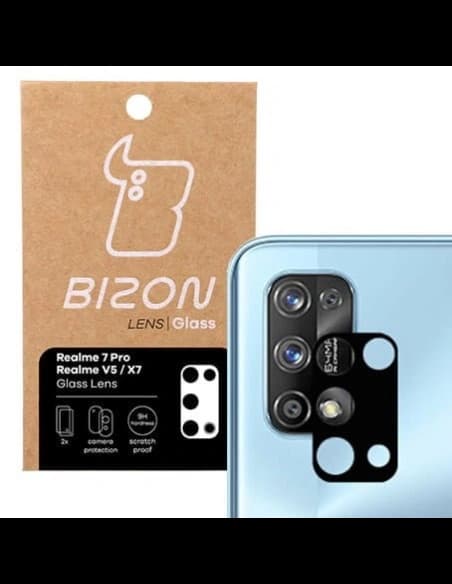 Bizon Lentilă de Sticlă Realme 7 Pro [2 PACK]