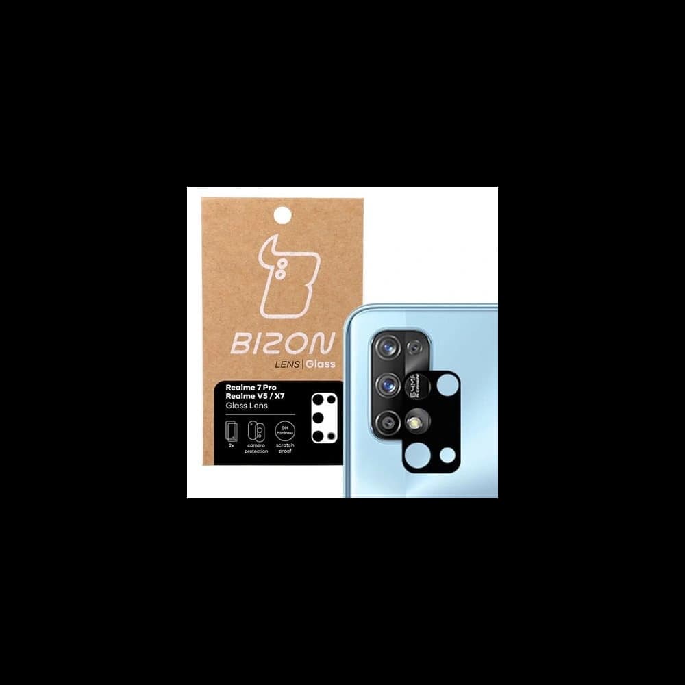 Bizon Glass Lens Realme 7 Pro [2 PACK] - 1