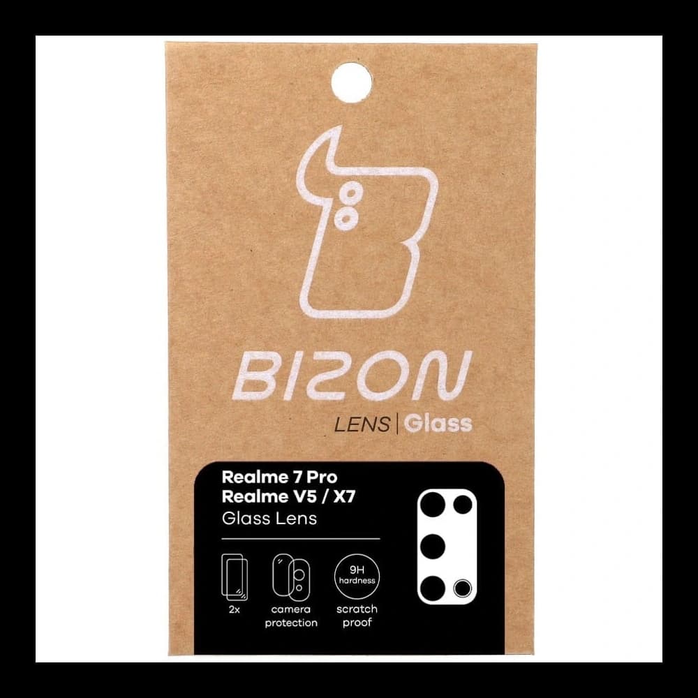 Bizon Glass Lens Realme 7 Pro [2 PACK] - 6