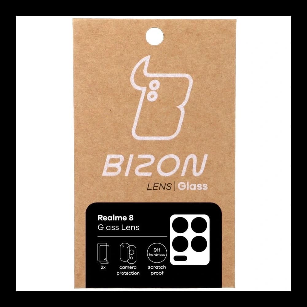 Bizon Glass Lens Realme 8 [2 PACK] - 5