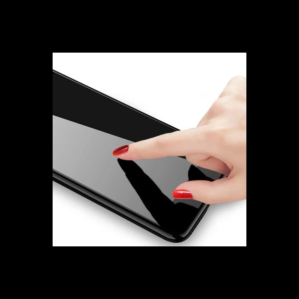 Bizon Glas Klar gehärtetes Glas - 3 Stück. + Linsenglas Realme 8 Pro - 11