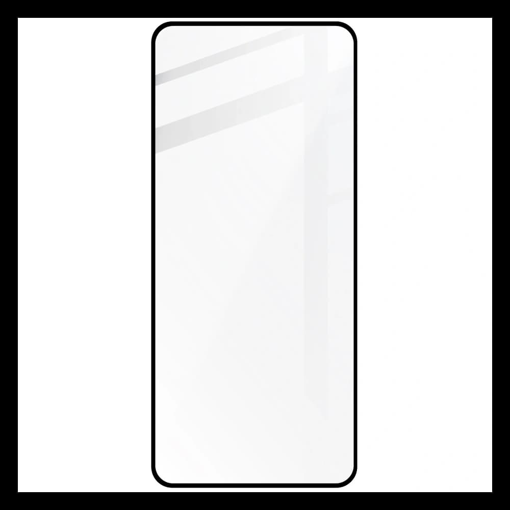 Bizon Glass Edge gehärtetes Glas - [2 PACK] + Linsenschutz für Realme 9 4G / Realme 9 Pro+ schwarz - 4