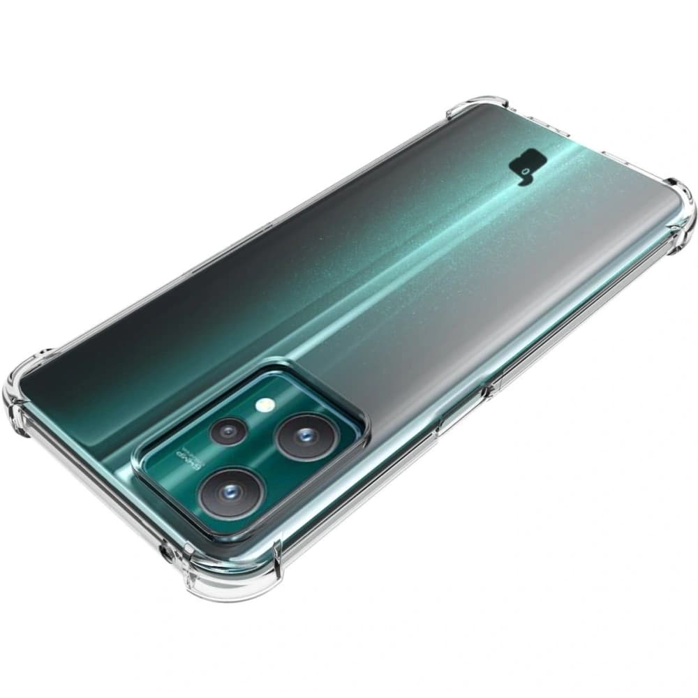 Bizon Case Clear Pack Hülle + 2x Displayschutzglas für Realme 9 Pro klar - 6