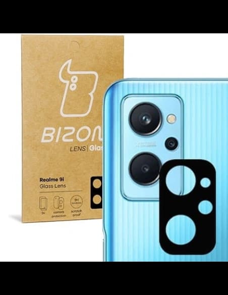 Bizon-Glaslinse Realme 9i [2 PACK]