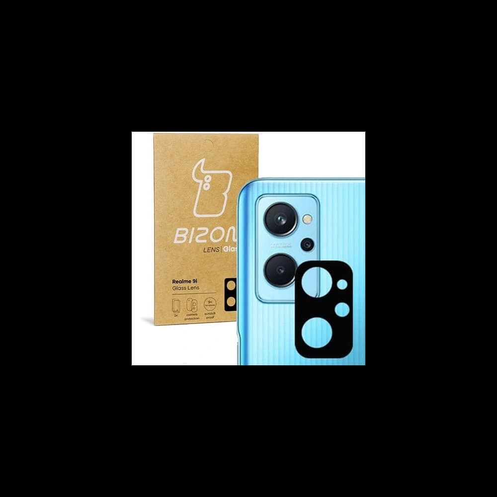 Bizon-Glaslinse Realme 9i [2 PACK] - 1