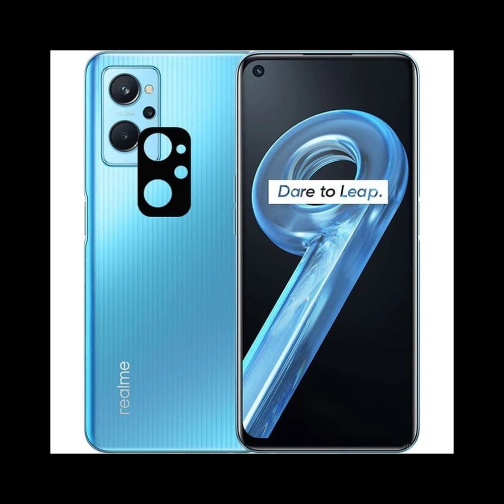 Bizon Glas Klar gehärtetes Glas - 3 Stück. + Linsen-Glas Realme 9i - 11