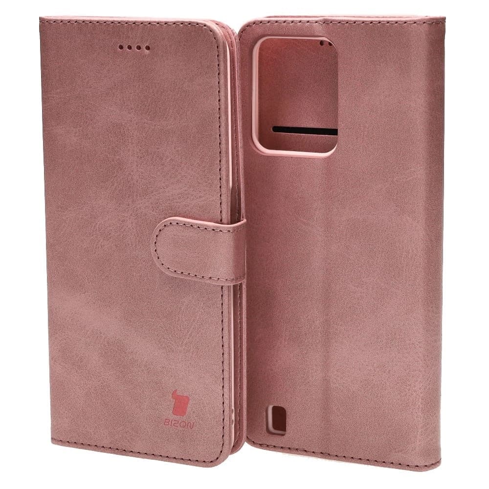 Bizon Case Wallet Realme C31 roz deschis - 1