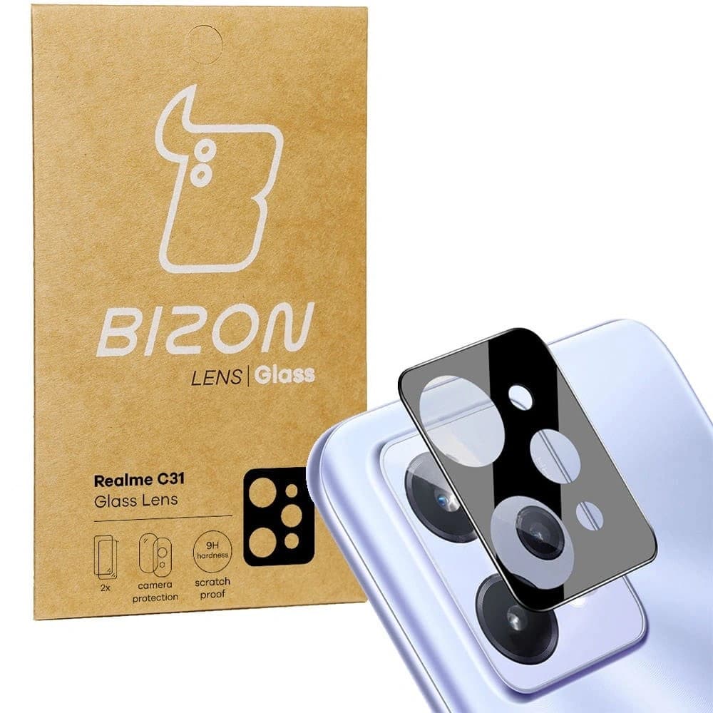 Bizon Lentilă de Sticlă Realme C31 [2 PACK] - 1