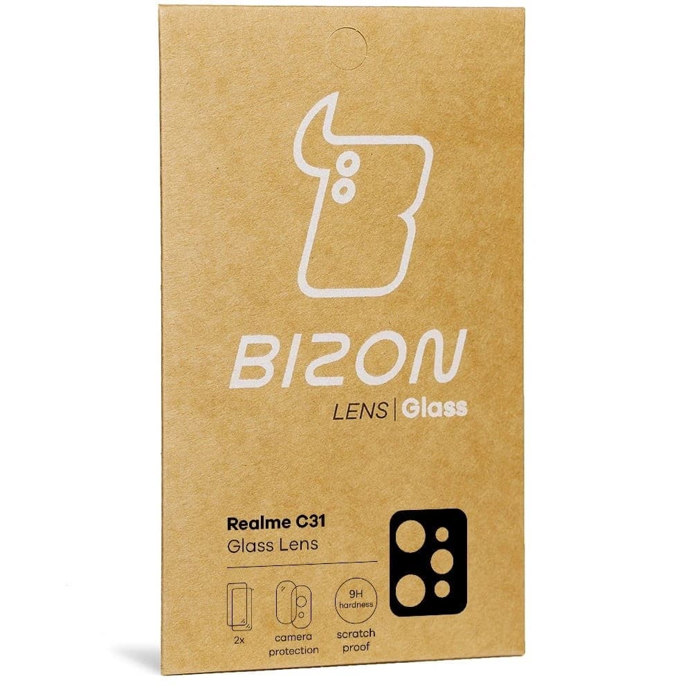 Bizon Lentilă de Sticlă Realme C31 [2 PACK] - 4