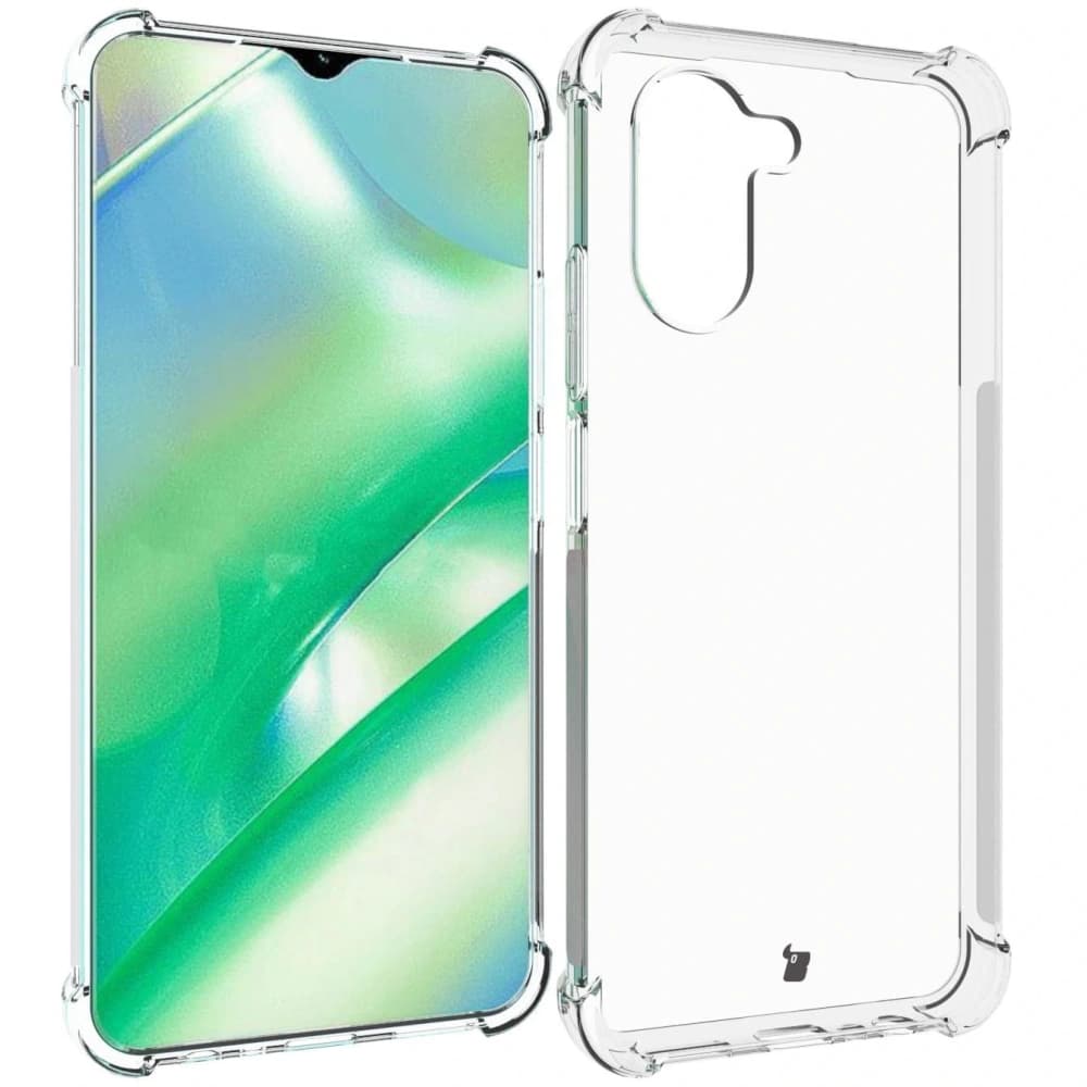Etui + 2x sklo na displej Bizon Case Clear Pack pro Realme C33 průhledné - 3