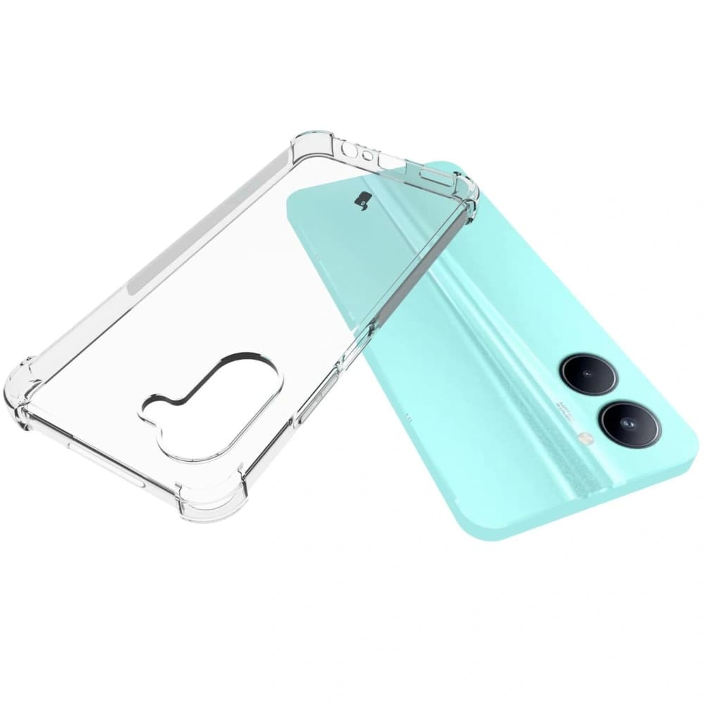 Etui + 2x sklo na displej Bizon Case Clear Pack pro Realme C33 průhledné - 5