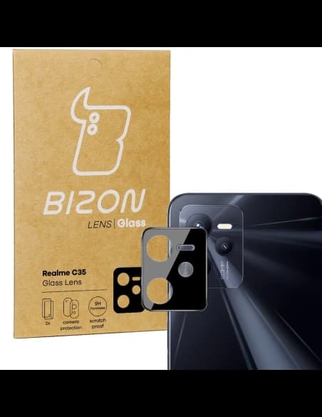 Bizon Glass Lens Realme C35 [2 PACK]