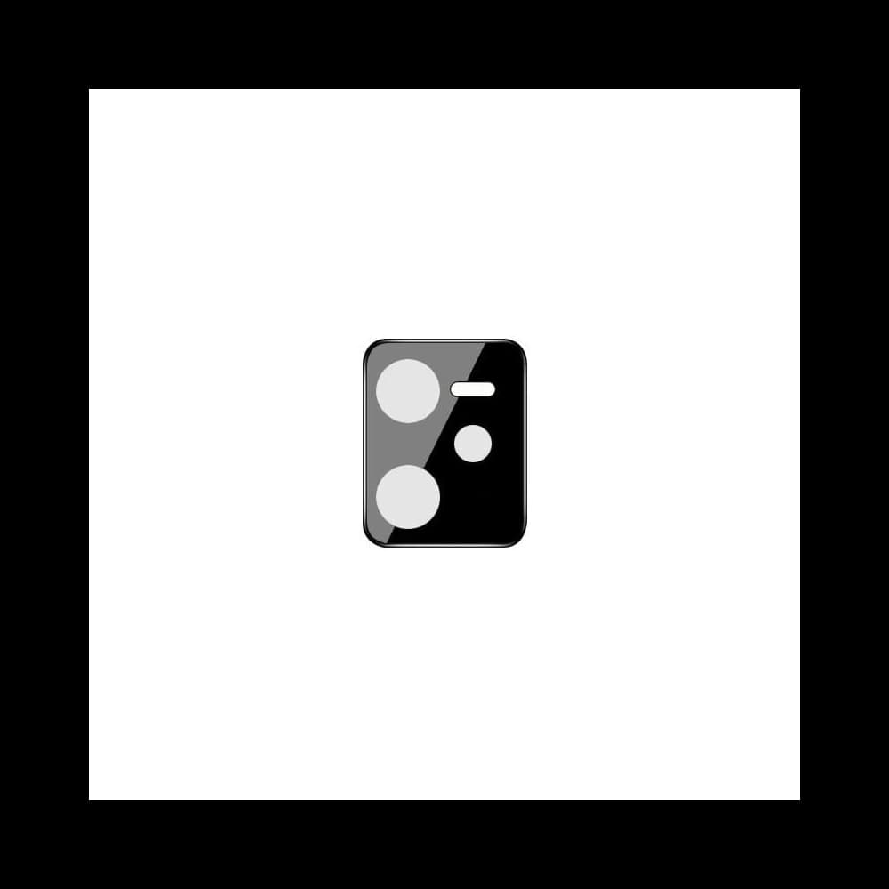 Bizon Glass Edge tempered glass - [2 PACK] + lens protection Realme C35 black - 9