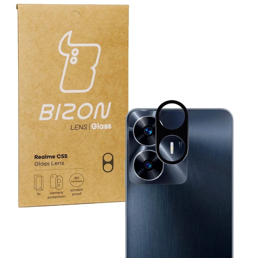 Bizon Glass Lens Realme C55 [2 PACK] - 1