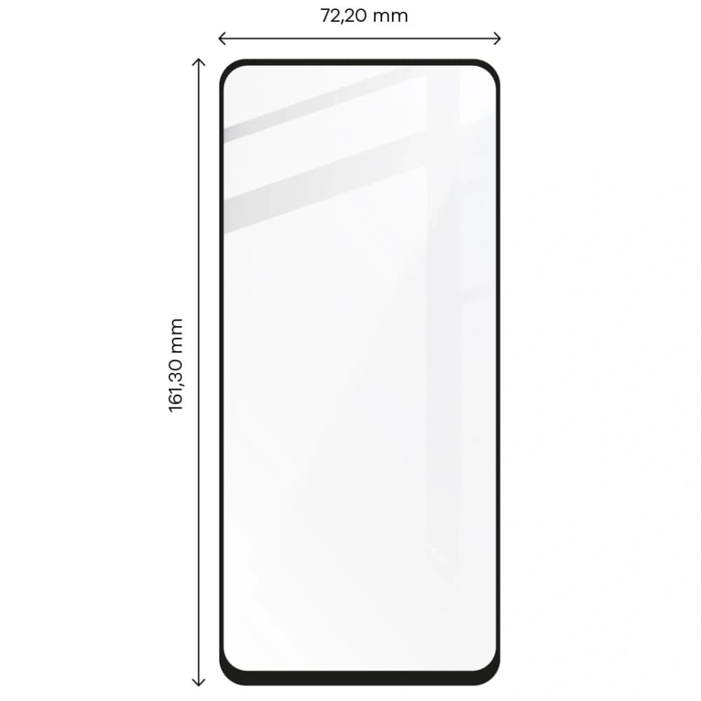 2x Sklo na displej + sklo na fotoaparát BIZON Edge 2 pro Realme C55 - 2