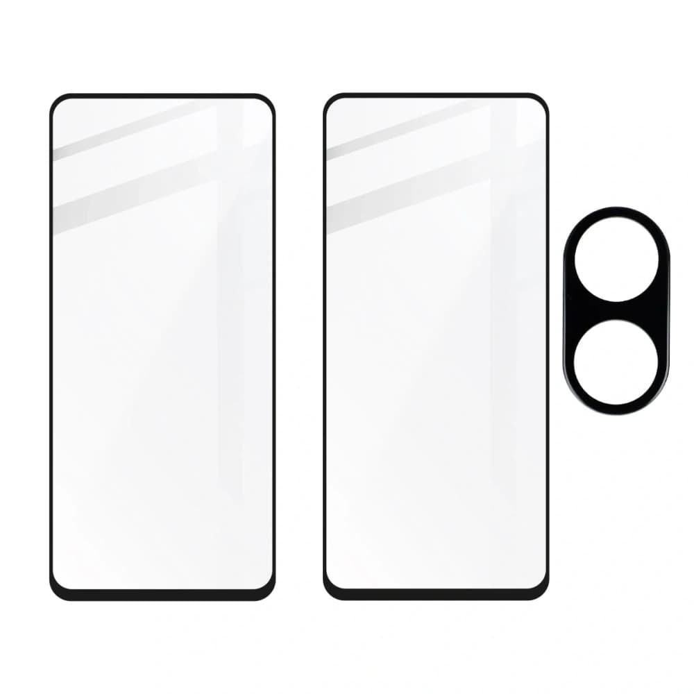 2x Sklo na displej + sklo na fotoaparát BIZON Edge 2 pro Realme C55 - 5