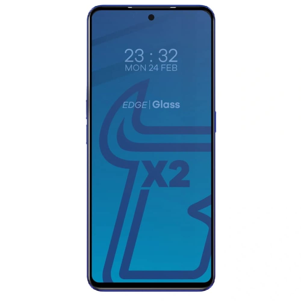 Bizon Glass Edge edzett üveg - [2 PACK] + lencsevédő Realme GT Neo 3 fekete - 3