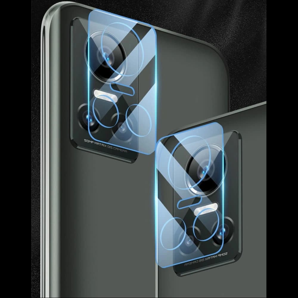 Bizon Glass Edge edzett üveg - [2 PACK] + lencsevédő Realme GT Neo 3 fekete - 7