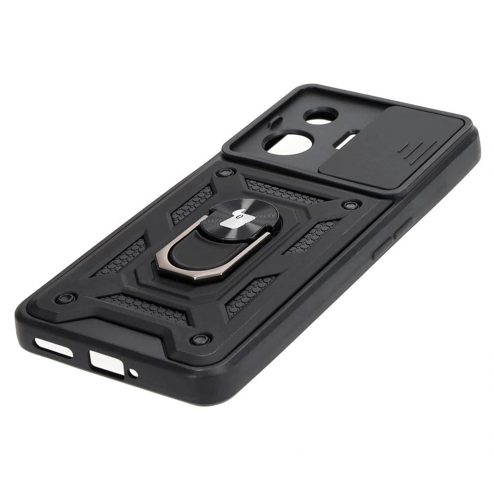 Etui Bizon Case CamShield Ring pro Realme GT3 černé - 3