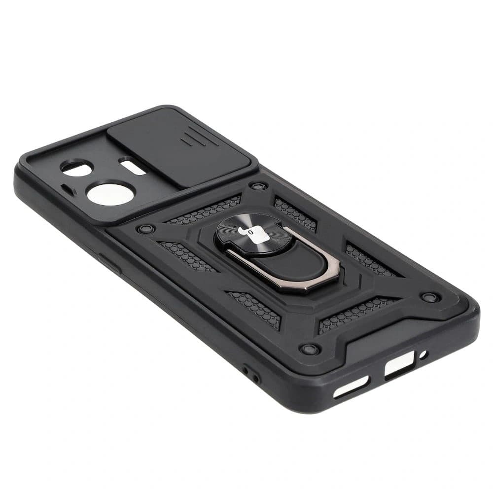 Etui Bizon Case CamShield Ring pro Realme GT3 černé - 4