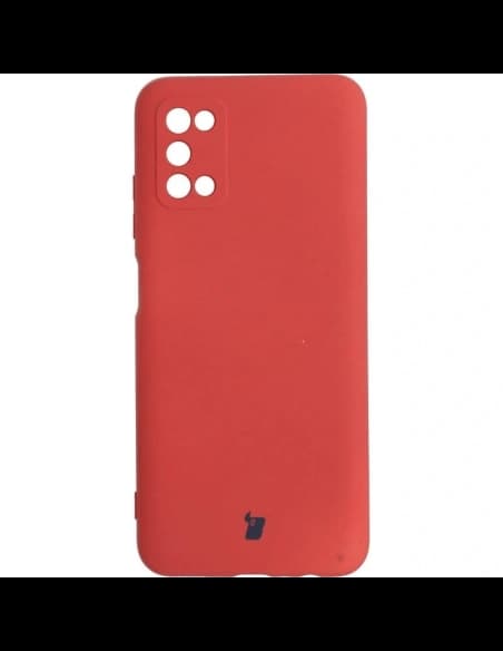 Bizon Case Silikon Samsung Galaxy A03S dunkelrosa