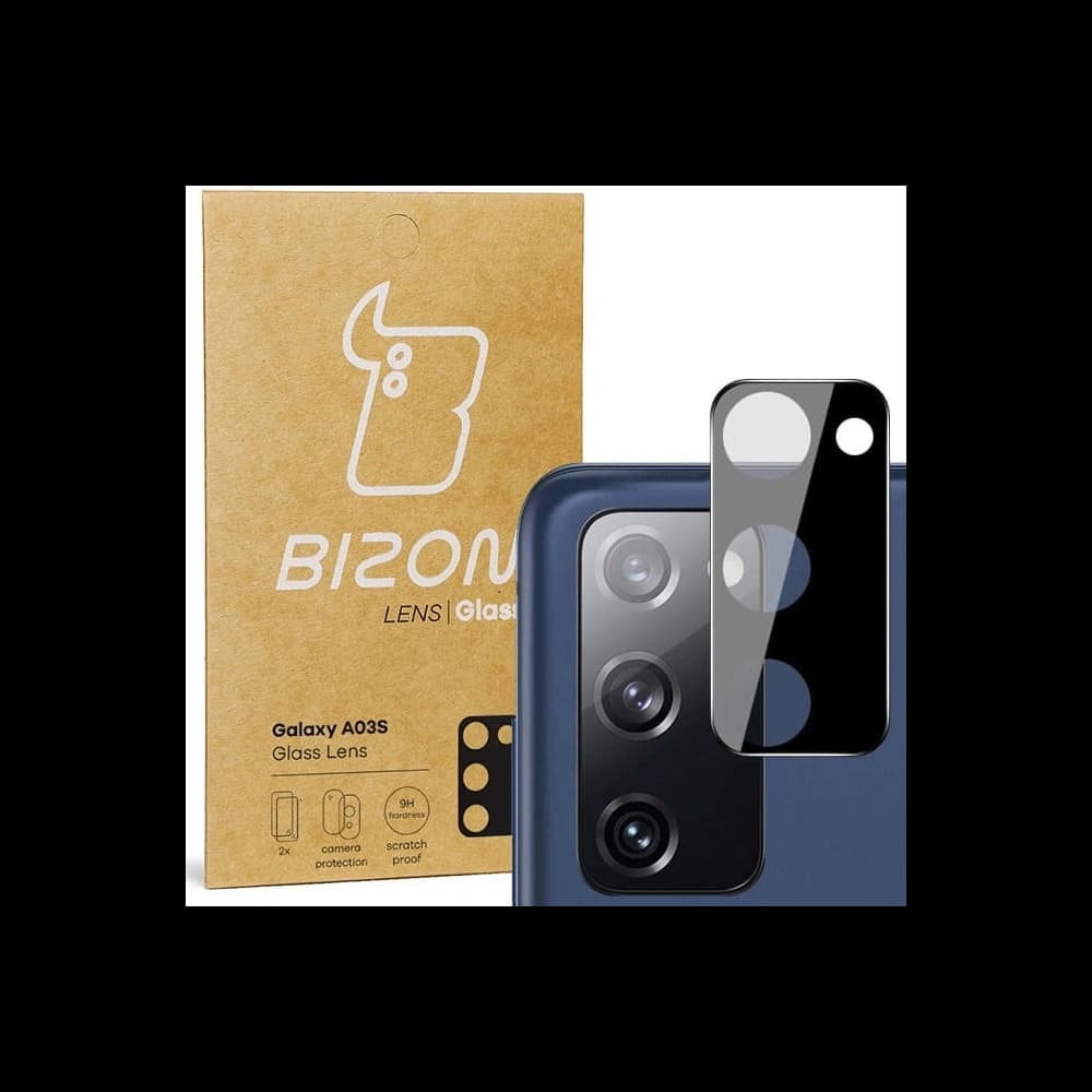 Bizon Glaslinse Samsung Galaxy A03S [2 PACK] - 1