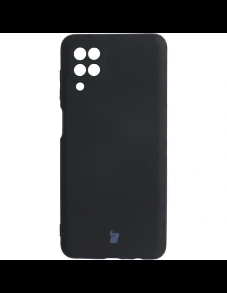 Bizon Case Silikon Samsung Galaxy A12 / M12 schwarz