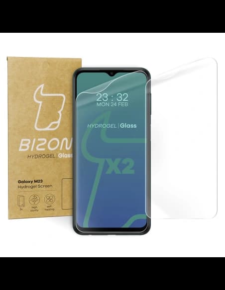 Bizon Glass Hydrogel Samsung Galaxy M13 / M23 5G [2 PACK]